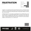 Frustration table tennis rubber back cover