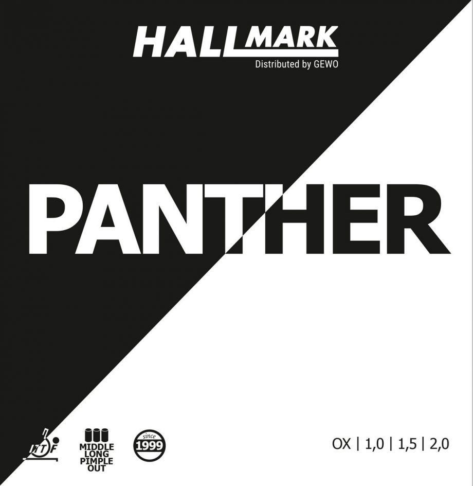 Hallmark Panther table tennis rubber