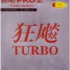 Nittaku Hurricane Pro 3 turbo Orange table tennis rubber