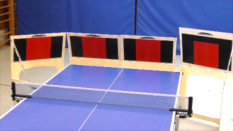 quattro power returnboard table tennis