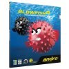 Andro Blowfish plus table tennis rubber for table tennis player with short pimples