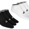 ASICS PED 3-SET socks, ASICS PED kojinų rinkinys (3 poros), for table tennis players, for ping pong players, stalo teniso žaidėjams