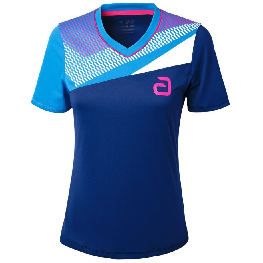 Andro lavor women table tennis shirt stalo teniso marškinėliai moterims