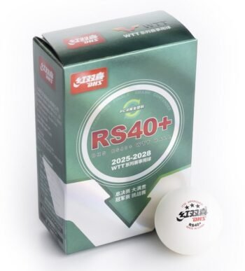 DHS RS40+ kamuoliukai table tennis balls for WTT tour ITTF