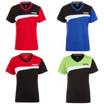 Gewo Lady shirt fondi for table tennis players women moterims stalo tenisininkems skirti marškinėliai