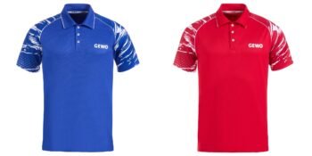 Gewo polo shirt Marmo for pingpong player