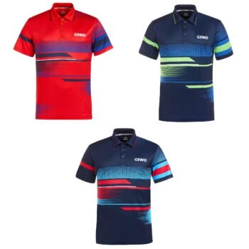 Gewo polo shirt Sarno for table tennis player stalo teniso polo marškinėliai sarno