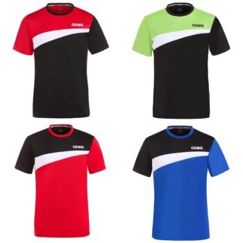 Gewo t-shirt fondi for all tennis table tennis players