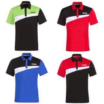 Gewo shirt Fondi Polo, polo marškinėliai stalo teniso žaidėjams, polo shirt for table tennis players