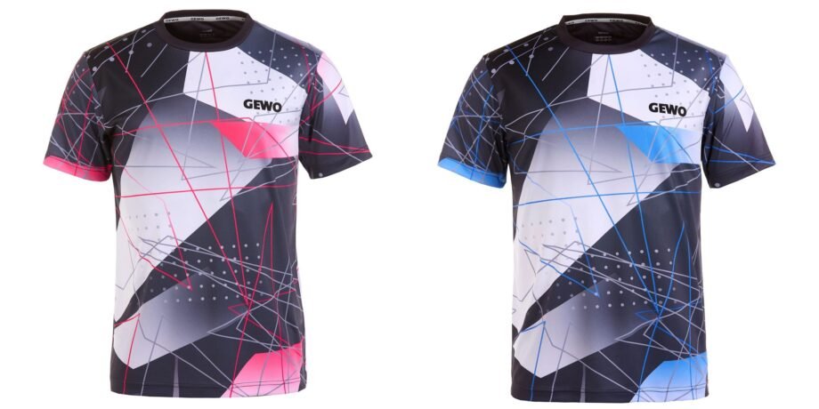 Gewo t-shirt lugo for table tennis players t-marškinėliai