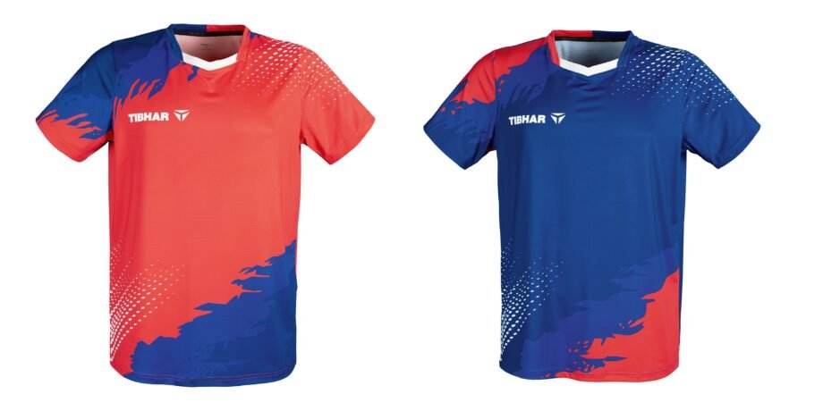 Tibhar TT-shirt France for national France table tennis team