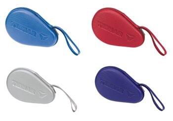 Tibhar Round case carbon for table tennis bat, stalo teniso raketei skirtas apvalus dėklas