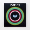 Butterfly Zyre 03 table tennis rubber next generation Zyre-03. Naujos kartos stalo teniso guma, revoliucine stalo teniso guma Zyre 03, Zyre-03