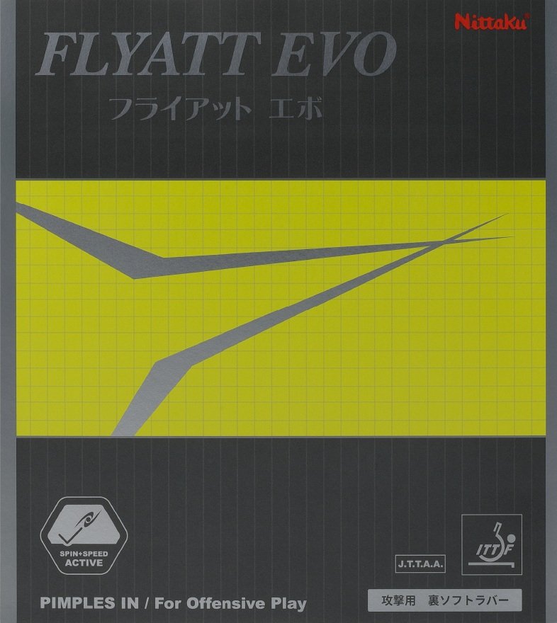 Nittaku Flyatt Evo table tennis rubber stalo teniso guma