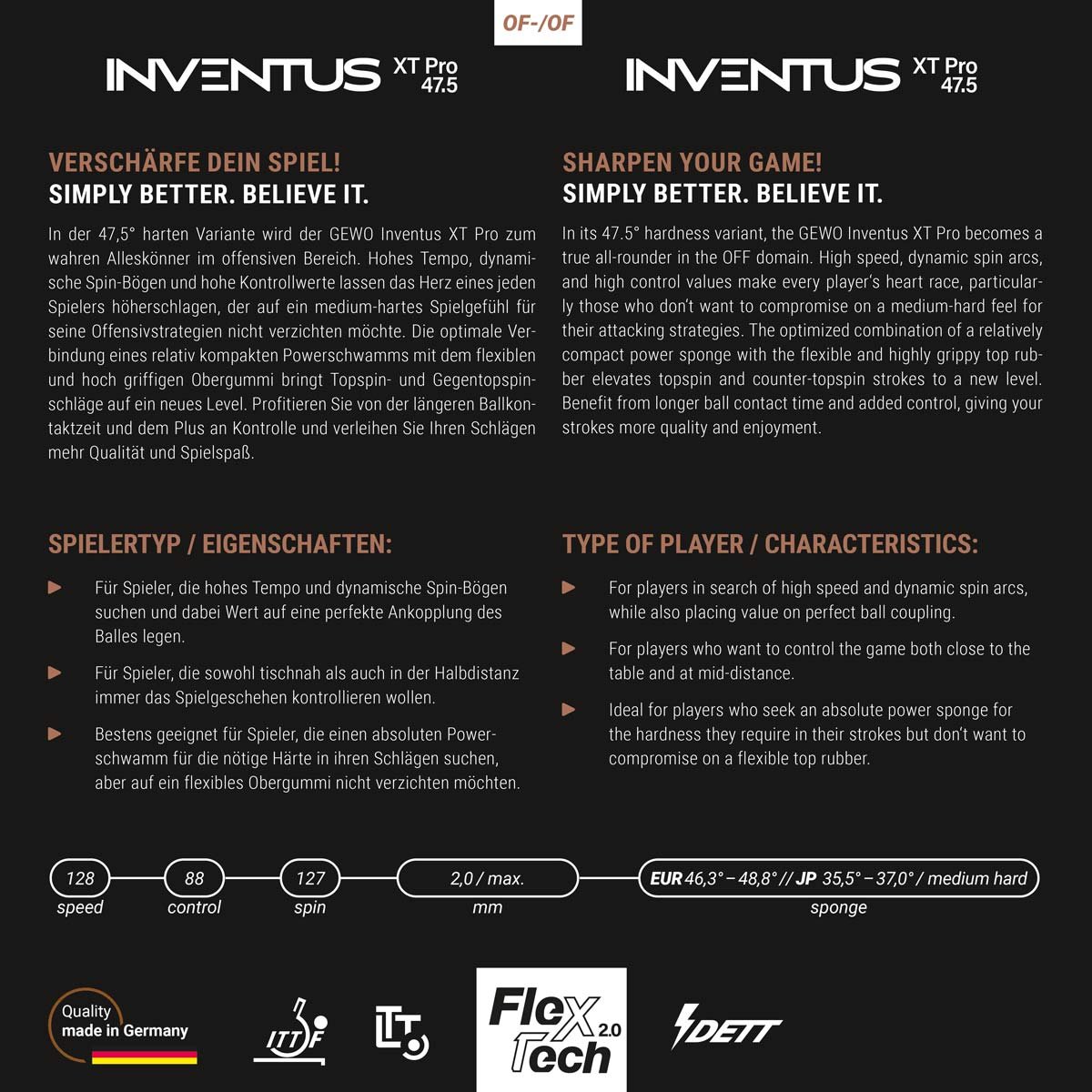 RUBBER INVENTUS XT PRO 47.5 — изображение 4