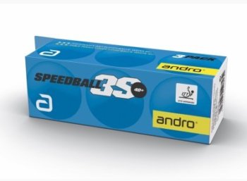 Andro Speedball 3S 40+ ITTF 3 (seam) 3 pcs