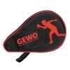 GEWO Round Cover Nova with ball compartment black/red