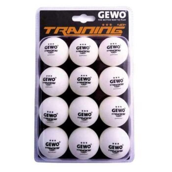 GEWO Trainingsball  40+ 12er white