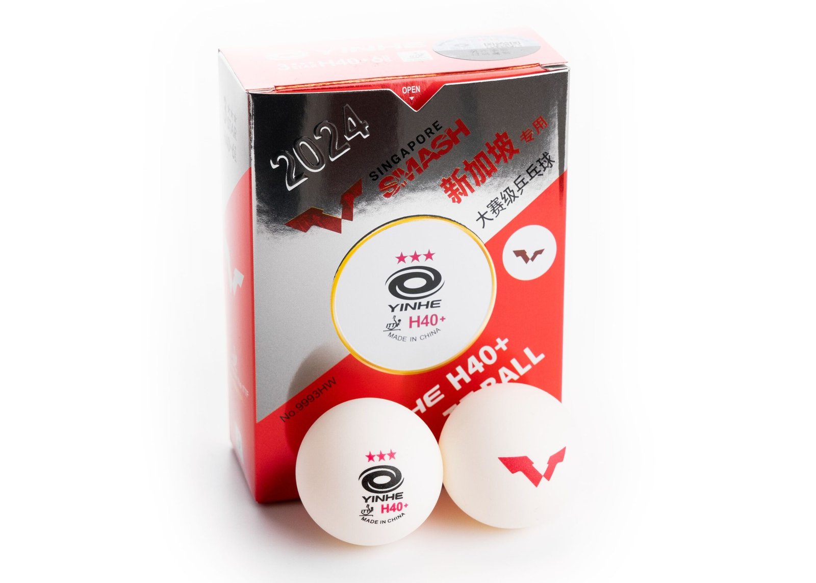 Yinhe 40+ 3*** WTT ITTF 6 Balls (seam)