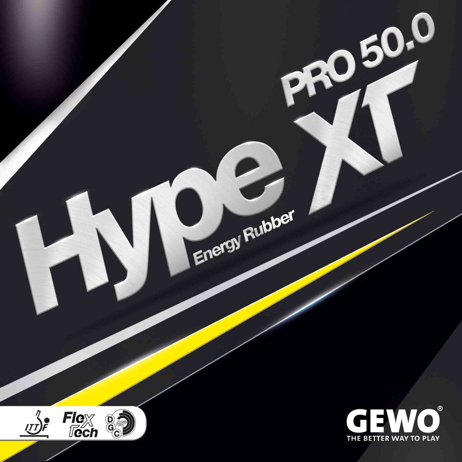 GEWO Rubber Hype XT Pro 50.0 black 2,1 mm