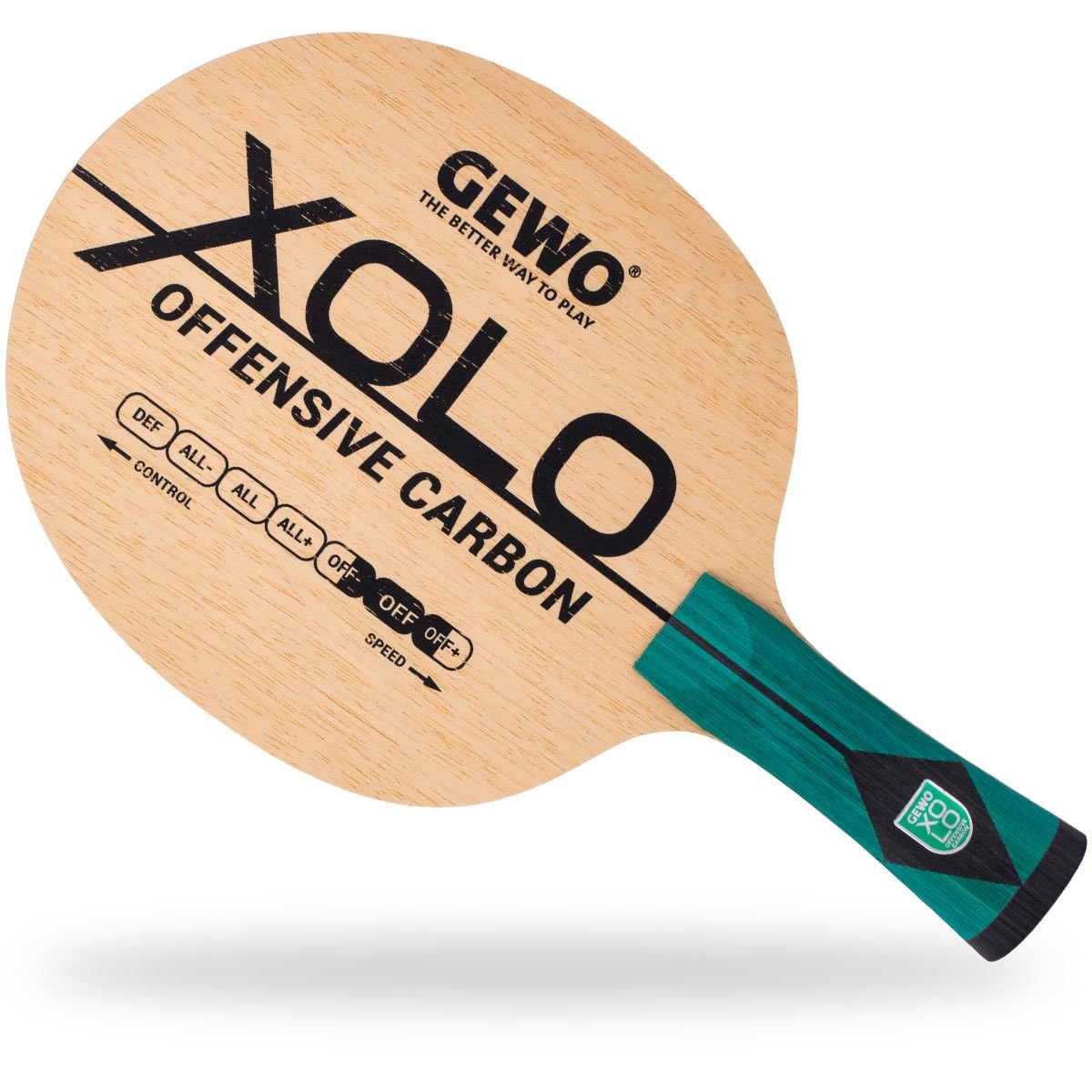 GEWO blade Xolo Offensive Carbon flared