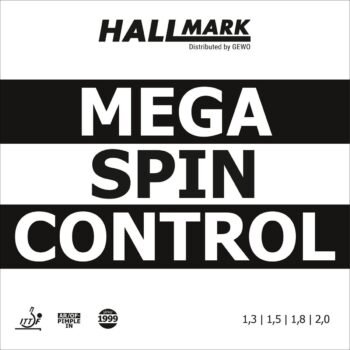 HALLMARK rubber Mega Spin Control blue 1,3 mm