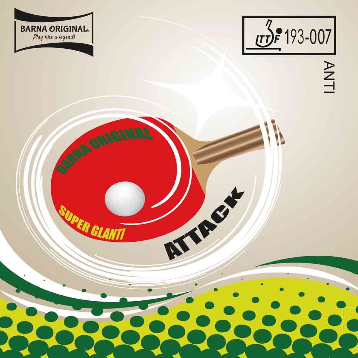Barna Rubber Super Glanti Attack