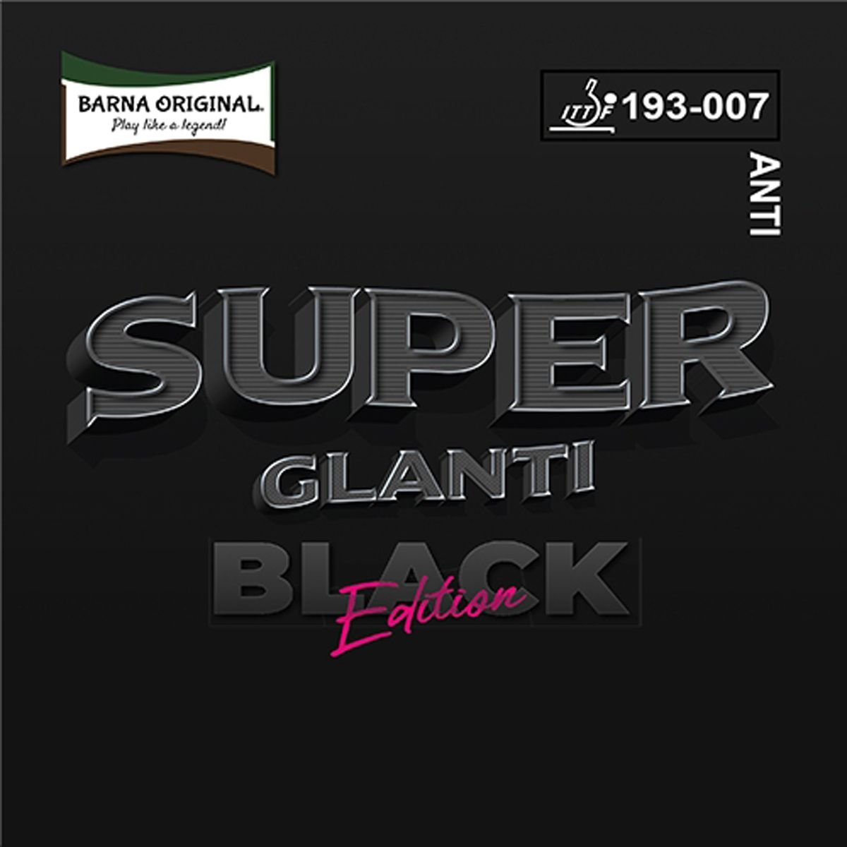 Barna Rubber Super Glanti Black Edition