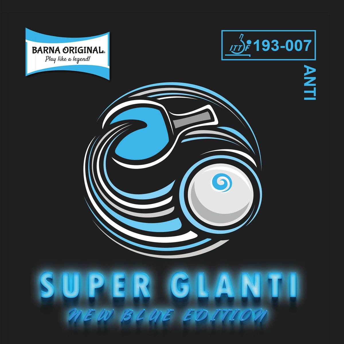 Barna Rubber Super Glanti New Blue Edition blue