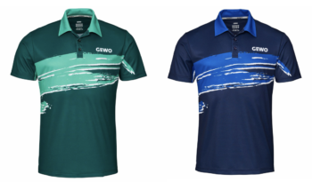 GEWO Polo Shirt Marino, for table tennis players, for ping pong players, stalo teniso žaidėjams