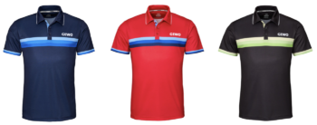 GEWO Polo Shirt Santiago, for table tennis players, for ping pong players, stalo teniso žaidėjams