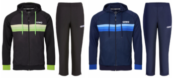 GEWO Tracksuit Santiago, for ping pong players, for table tennis players, stalo teniso žaidėjams