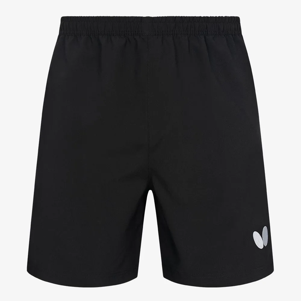 IKOMA SHORTS, BLACK, for table tennis players, stalo teniso žaidėjams, ping pong players, juodi, butterfly