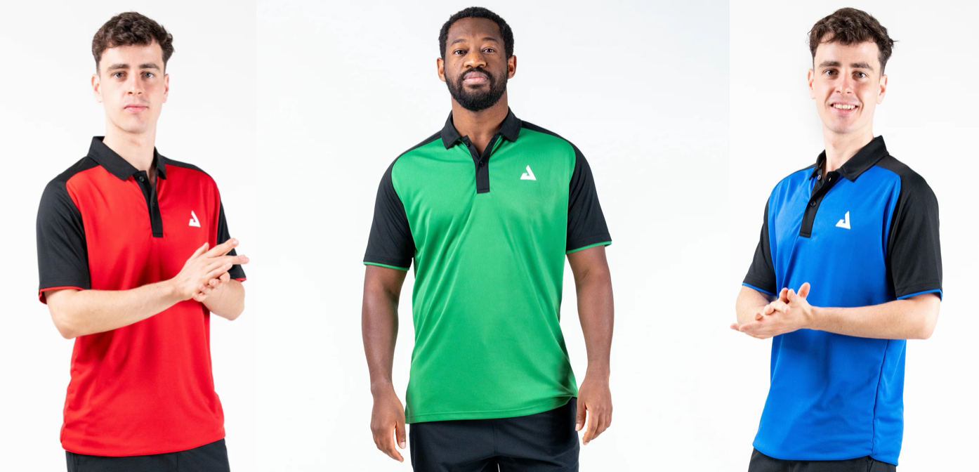 JOOLA Polo Shirt Team 26, for ping pong players, for table tennis players, stalo teniso žaidėjams