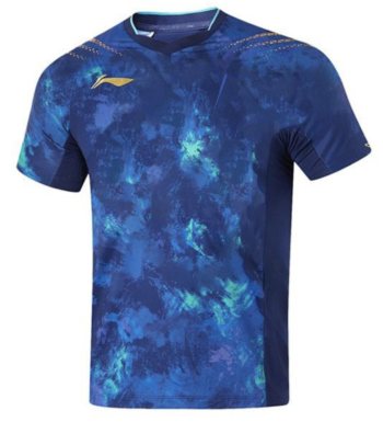 Li-Ning Olympic Shirt AAYU197-1C, for ping pong players, for table tennis players, stalo teniso žaidėjams
