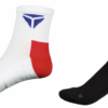 TIBHAR Socks L2, for ping pong players, for table tennis players, stalo teniso žaidėjams, black socks, white socks
