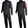 TIBHAR TRACKSUIT DOMINO, black and red jacket, black and blue jacket, for table tennis players, for ping pong players, stalo teniso žaidėjams