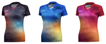 VICTAS Polo Shirt V-Ladyshirt 235, for ping pong players, for table tennis players, stalo teniso žaidėjoms