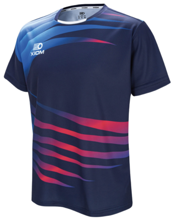 Xiom Shirt Claw Navy, for ping pong players, for table tennis players, stalo teniso žaidėjams