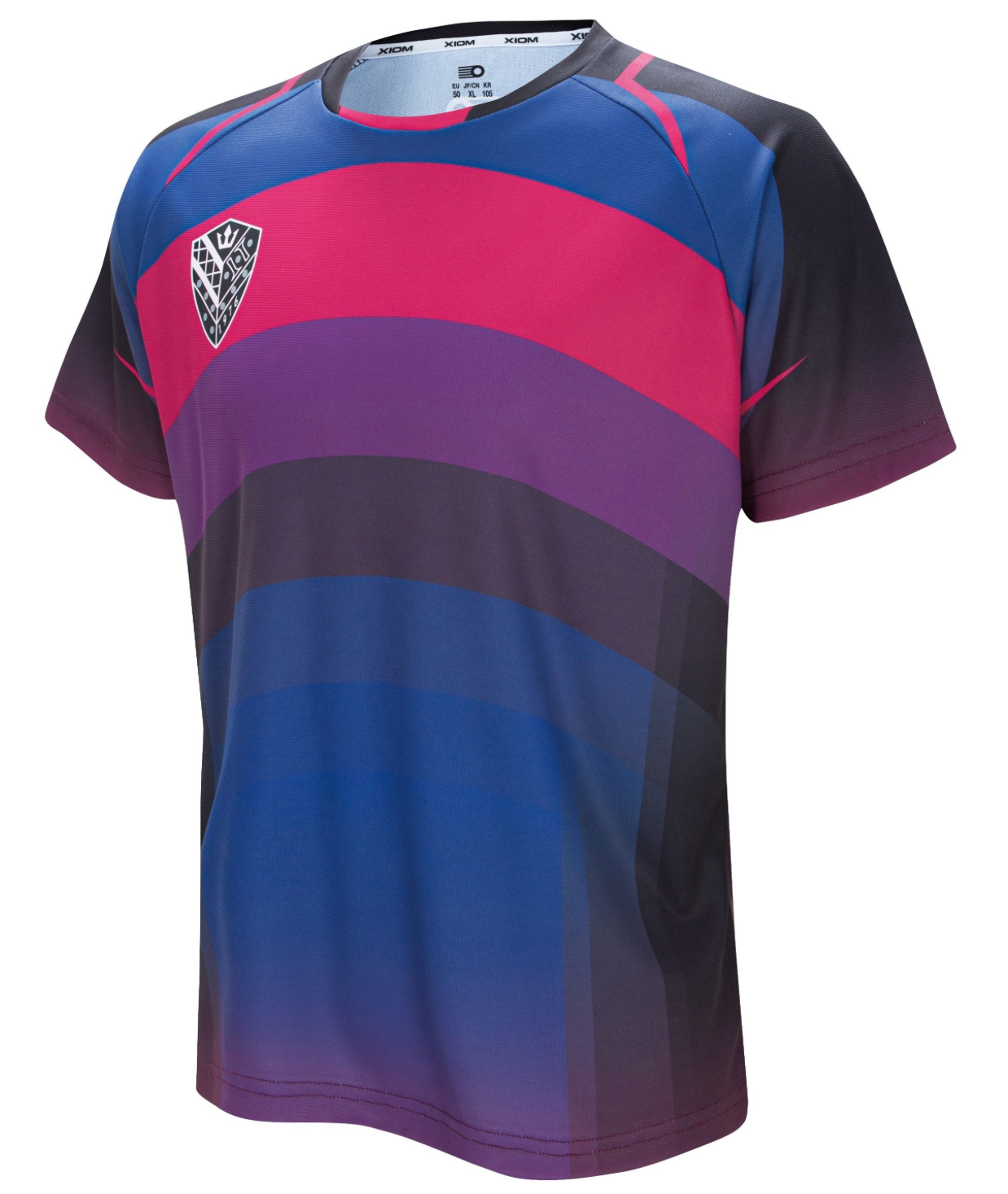 Xiom Shirt Lalala Magenta, for ping pong players, for table tennis players, stalo teniso žaidėjams