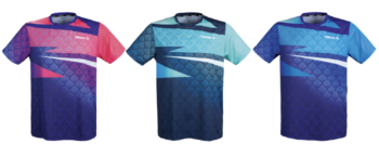 tibhar shirt corner, for ping pong players, stalo teniso žaidėjams, for table tennis players, male, men, pink, navy blue, light blue