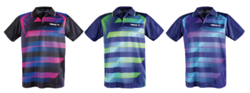tibhar shirt frame, for men, black and pink, blue and green, violet and blue, purple and blue, for table tennis players, for ping pong players, stalo teniso žaidėjams