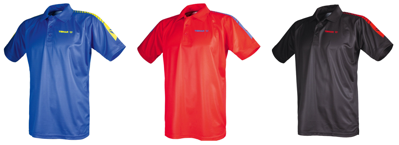 for ping pong players, stalo teniso žaidėjams, tibhar domino shirt, for men, blue shirt, red shirt, black shirt