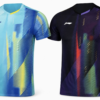 Li-Ning National T-Shirt AAYW005, for ping pong players, for table tennis players, stalo teniso žaidėjams