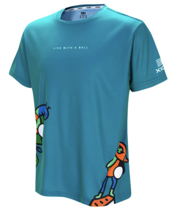 Xiom Shirt Liv 6, for ping pong players, for table tennis players, stalo teniso žaidėjams
