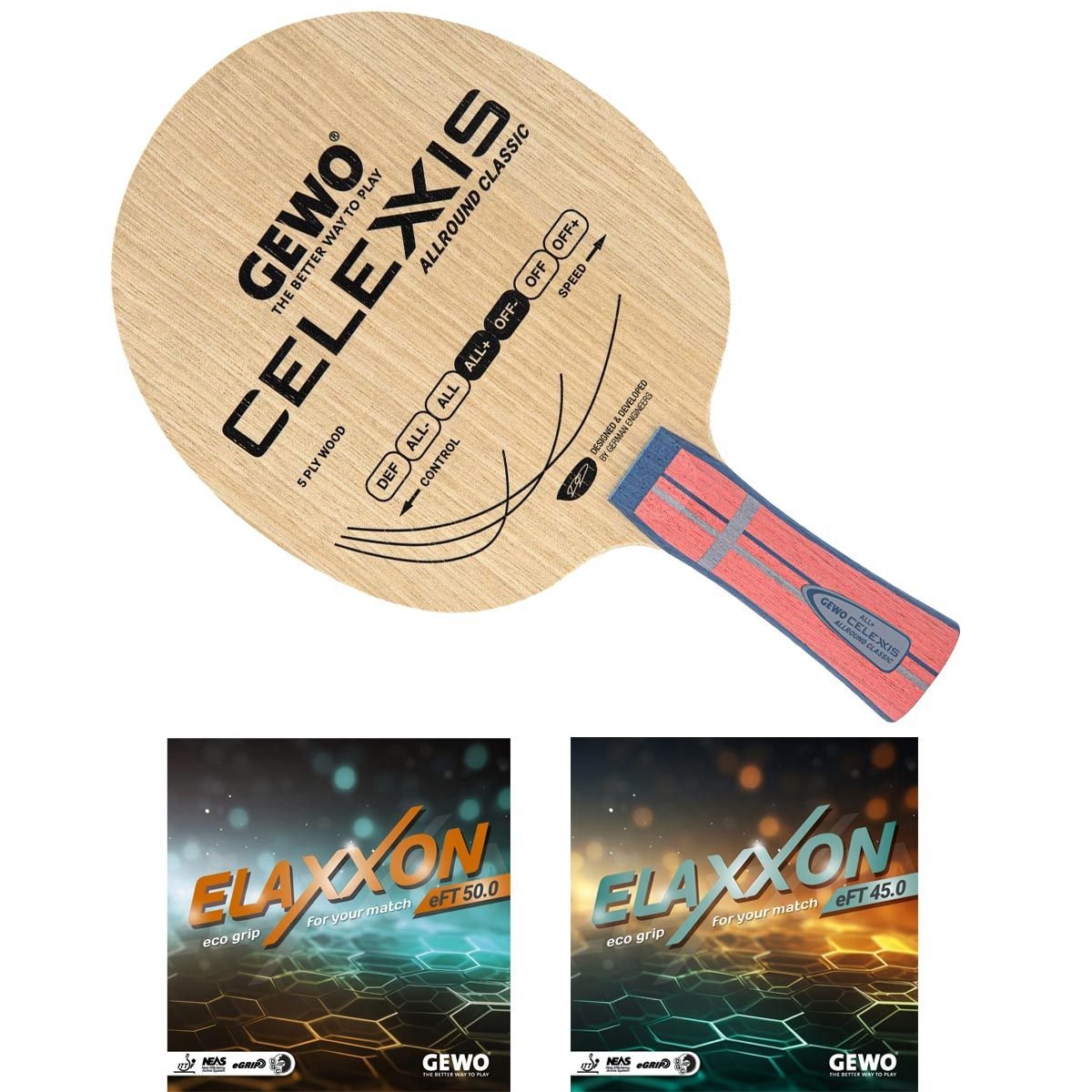 CELEXXIS ALLROUND CLASSIC + ELAXXON eFT 50.0 + ELAXXON eFT 45.0