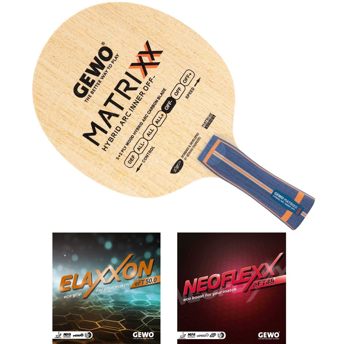 MATRIXX HYBRID ARC INNER OFF- + ELAXXON EFT 50.0 + NEOFLEXX EFT 48